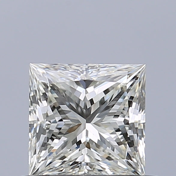 0.50 carat Princess diamond H VVS1 Excellent