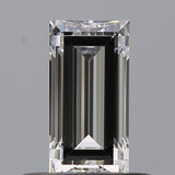 0.52 carat Baguette diamond E VVS1 