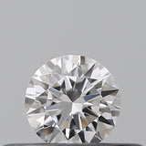 0.19 carat Round diamond E  VVS1 Excellent