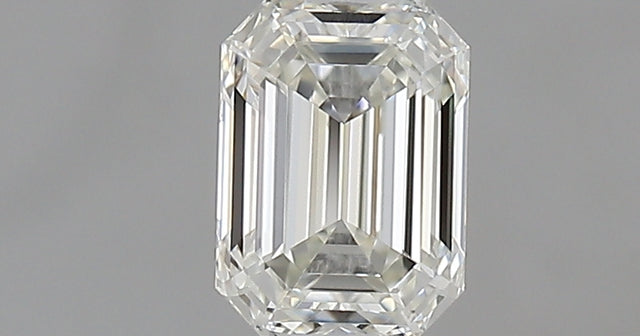 0.70 carat Emerald diamond J IF 