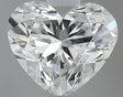 0.43 carat Heart diamond E VS1 