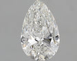 0.62 carat Pear diamond I VVS1 