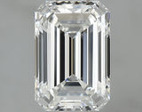 2.00 carat Emerald diamond F VVS2 