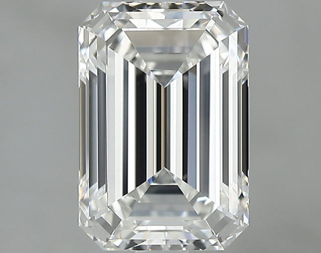 2.00 carat Emerald diamond F VVS2 