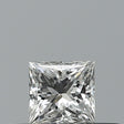 0.23 carat Princess diamond F VVS1 