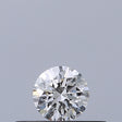 0.18 carat Round diamond E VVS2 Excellent