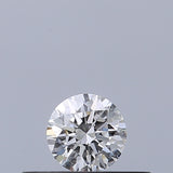 0.18 carat Round diamond E VVS2 Excellent