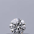 0.18 carat Round diamond E VVS2 Excellent