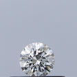 0.19 carat Round diamond F IF Excellent