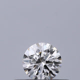0.19 carat Round diamond E VVS1 Excellent
