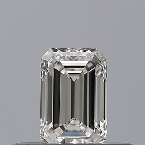 0.24 carat Emerald diamond H VVS2 