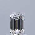0.30 carat Emerald diamond D VVS1 