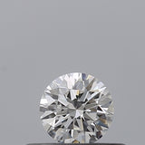 0.24 carat Round diamond E VVS2 Excellent