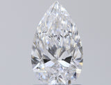 0.90 carat Pear diamond D SI2 
