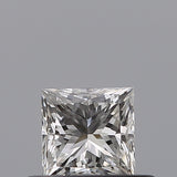 0.38 carat Princess diamond F VVS1 