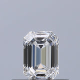 0.37 carat Emerald diamond E IF 