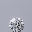 0.18 carat Round diamond E VVS2 Excellent