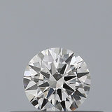 0.19 carat Round diamond E  VVS2 Excellent