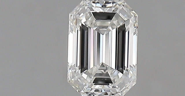 0.51 carat Emerald diamond F IF VeryGood