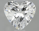0.70 carat Heart diamond D VVS1 