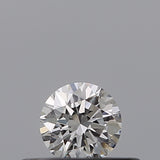 0.21 carat Round diamond D VVS1 Excellent