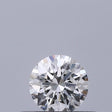 0.25 carat Round diamond E VVS1 Excellent