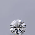 0.18 carat Round diamond G VVS1 Excellent