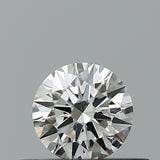 0.25 carat Round diamond H IF Excellent