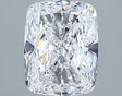2.69 carat Cushion diamond D SI1 
