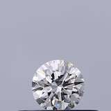 0.21 carat Round diamond E VVS1 Excellent