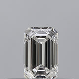 0.23 carat Emerald diamond D IF 