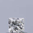 0.31 carat Princess diamond F VVS2 