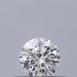 0.24 carat Round diamond F VVS2 Excellent