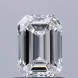 0.81 carat Emerald diamond E VVS1 