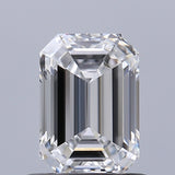 0.81 carat Emerald diamond E VVS1 
