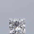 0.31 carat Princess diamond D VVS1 