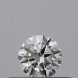 0.25 carat Round diamond E VVS2 Excellent
