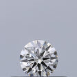 0.22 carat Round diamond F VVS1 Excellent