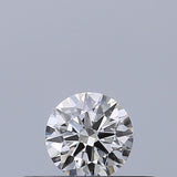 0.22 carat Round diamond F VVS1 Excellent