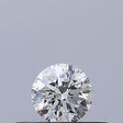 0.22 carat Round diamond E VVS2 Excellent