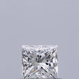 0.31 carat Princess diamond D VVS1 