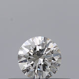 0.24 carat Round diamond F VVS1 Excellent