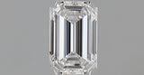 0.39 carat Emerald diamond E  VVS2