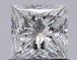 0.71 carat Princess diamond D SI1 