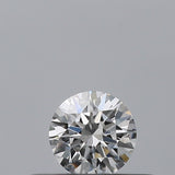0.19 carat Round diamond D  VVS1 Excellent