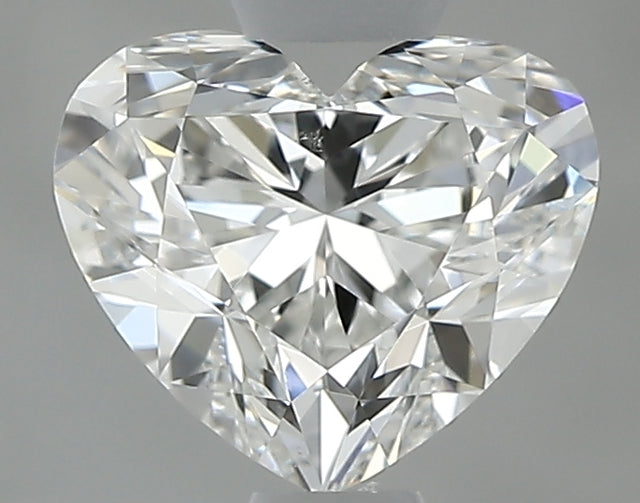 0.71 carat Heart diamond F SI1 