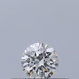0.19 carat Round diamond F VVS1 Excellent
