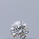 0.19 carat Round diamond F VVS1 Excellent