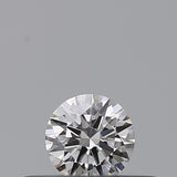 0.18 carat Round diamond E  VVS2 Excellent