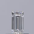 0.32 carat Baguette diamond E IF 